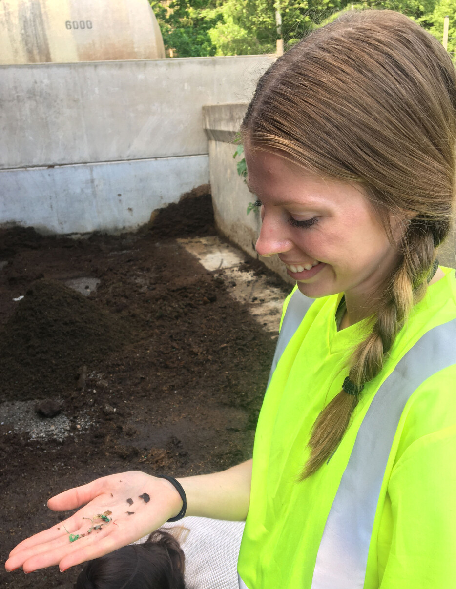 NGI har utviklet metoder for å analysere plast i biogjødsel og fiberfraksjon. Nå skal metoden brukes for å verifisere Sintefs rensemetode, forklarer NGIs prosjektleder Heidi Knutsen.