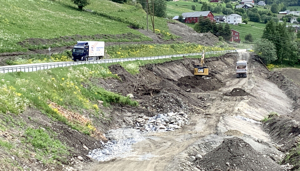 Utbedringen av E16 i Valdres har pågått en stund, her fra strekningen Fagernes-Øylo. Nå står Turtes-Øye for tur.