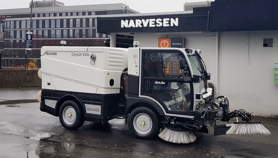 FEIEBREDDE: CityCat har tre koster og feiebredde på opptil 2,7 m.
