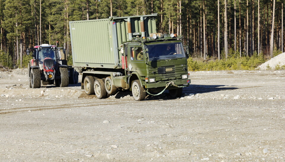 Fremkommelighet: Kolonnen er avhengig av å ha god fremkommelighet da militære operasjoner ofte beveger seg utenfor offentlige landeveier.