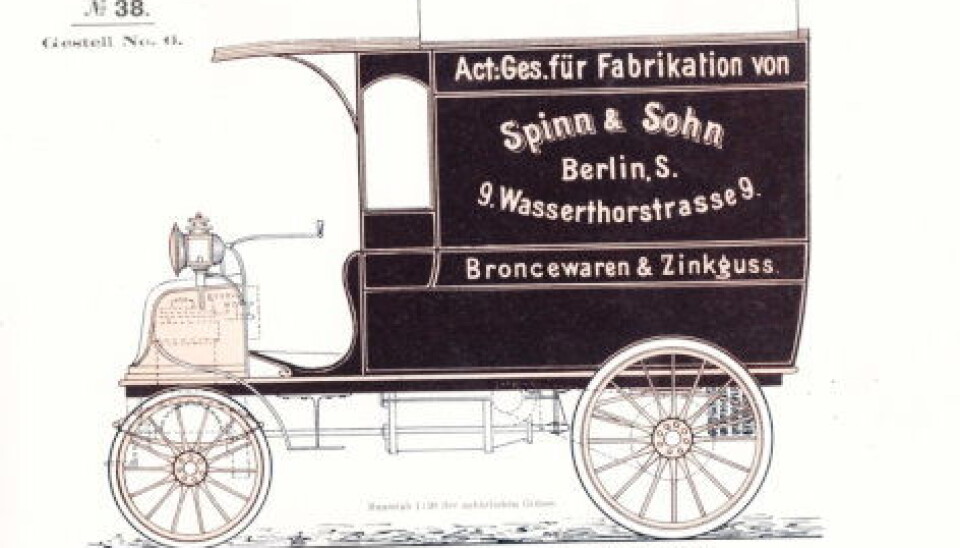 «BEDRIFTSBILEN»: Fra 1904 til 1905 ble produksjonen av «bedriftsbilen» flyttet til Berlin. Marienfeld-anlegget produserte biler med nyttelast fra 750 til 1000 kilo. Bilene hadde to-sylindrede motorer mellom fire og 9,5 hk.