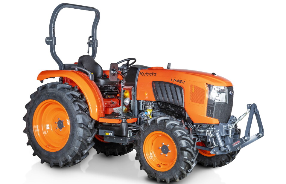 L1: Kompakt-traktorene L1 beskrives som enkle å vedlikeholde og betjene. Foto: Kubota