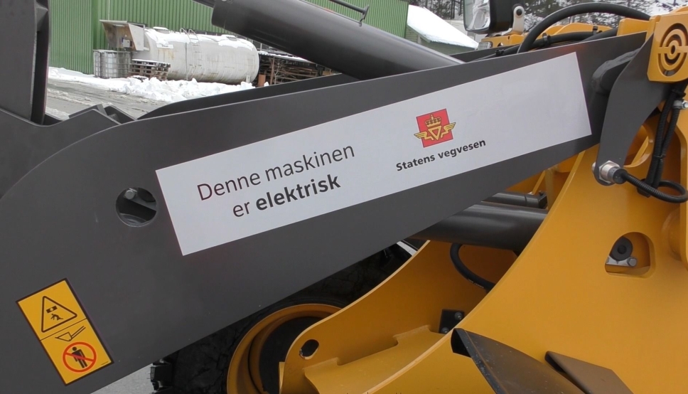 Elektriske kjøretøy er et av flere tiltak som skal få ned CO2-utslippet i den nye driftskontrakten for riksvegene i Hallingdal og Valdres. (Illustrasjonsfoto: Ellinor Hansen, Statens vegvesen).