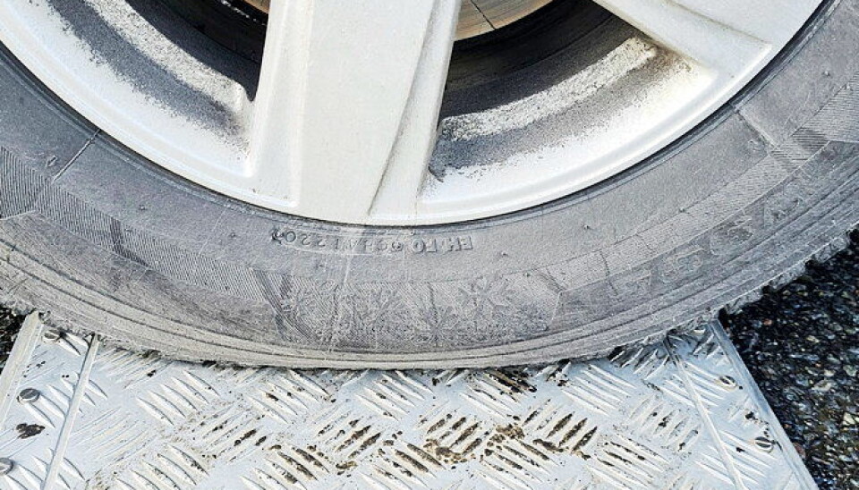 Hele 3500 kilo vekt på bakakselen førte til førerkortbeslag.