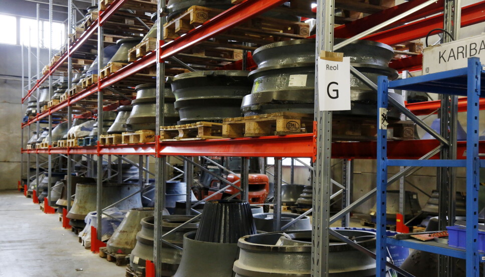LAGER: Det viktigste i første fase er å gå full oversikt på lageret, og gode IT-systemer for driften og logistikken. Foto: Klaus Eriksen