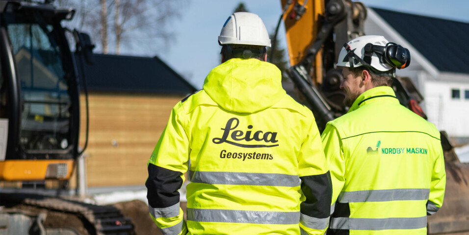 I VERDENSTOPPEN: - Mange av kundene våre er blant de beste på å ta i bruk nye produkter, sier Fredrik Westgärds i Leica Geosystems.