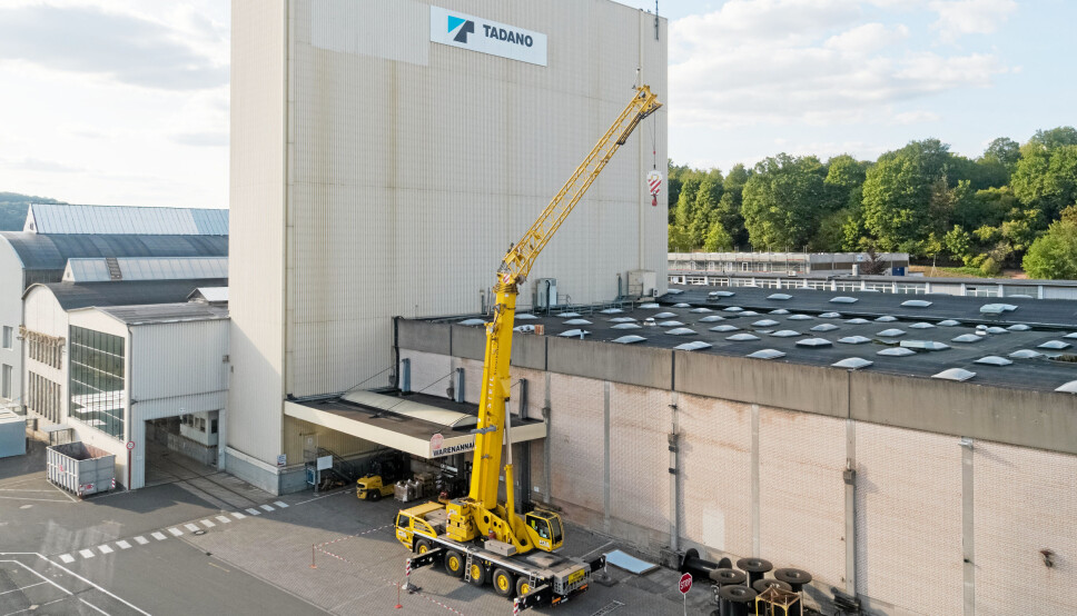 SWEIBRÜCKEN: Fabrikken i Sweibrücken i Tyskland. Foto: Demag