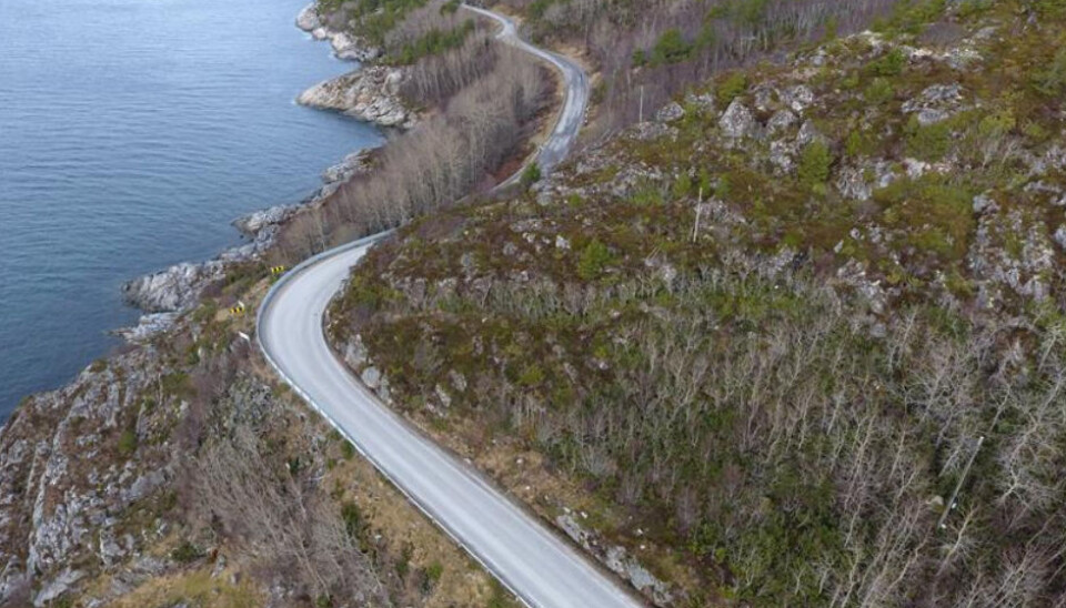 Det skal bygges ny og tryggere fylkesvei 717 mellom Sund og Bradden i Trøndelag.
