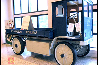 Gausdal Bilselskap leverte varer med el-lastebil i 1918