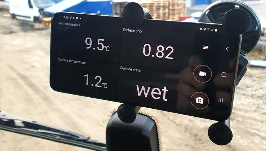 Statens vegvesen testet i vinter nytt videoanalyseverktøy for dokumentasjon av føreforhold.
