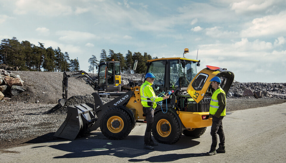 Volvo Maskin gjennomfører bestilling av prøvekjøring for kunder, med påmelding via nett.