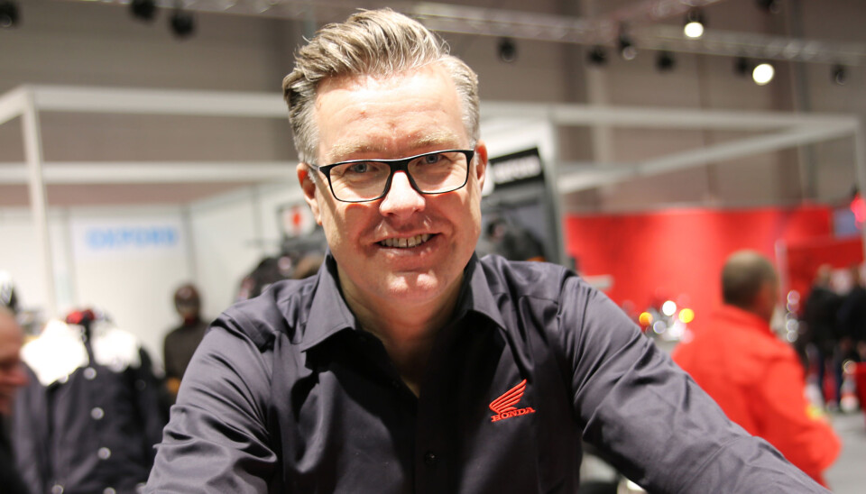 Anton Vestavik, salgs- og markedssjef i Kellox, er glad for å kunne tilby Honda-ATV-er i Norge igjen.