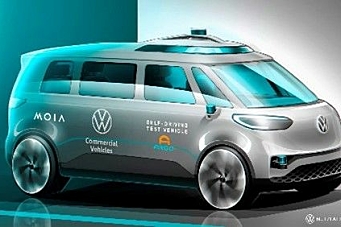 Volkswagen tester ny selvkjørende varebil