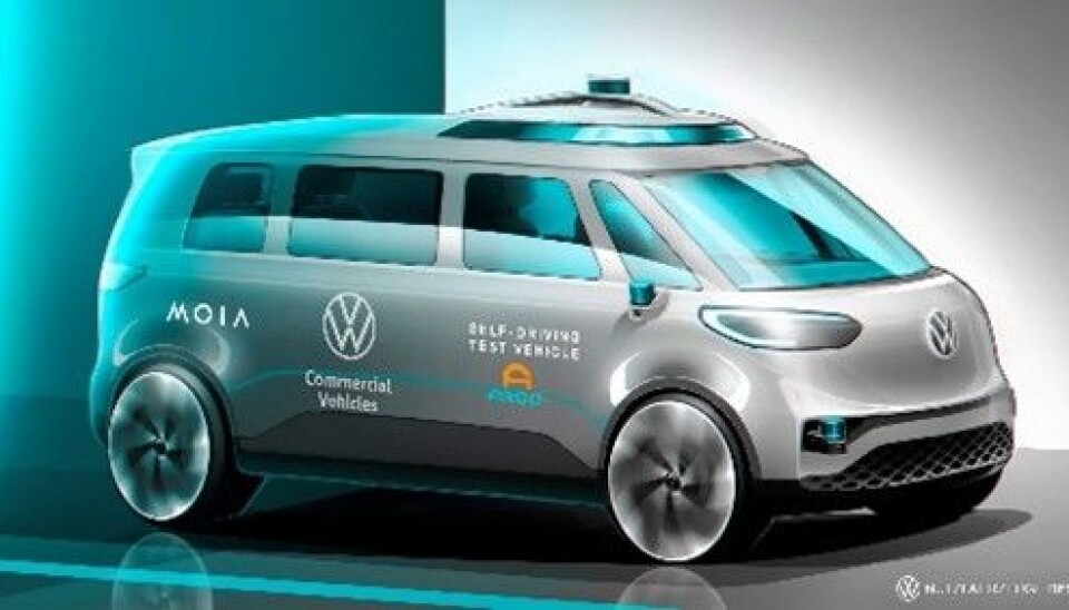 Volkswagen tester ny selvkjørende varebil
