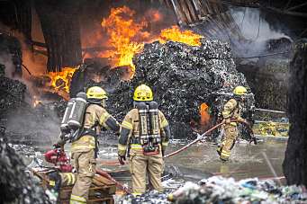 Avfallsanlegg mangler oversikt over brannrisiko