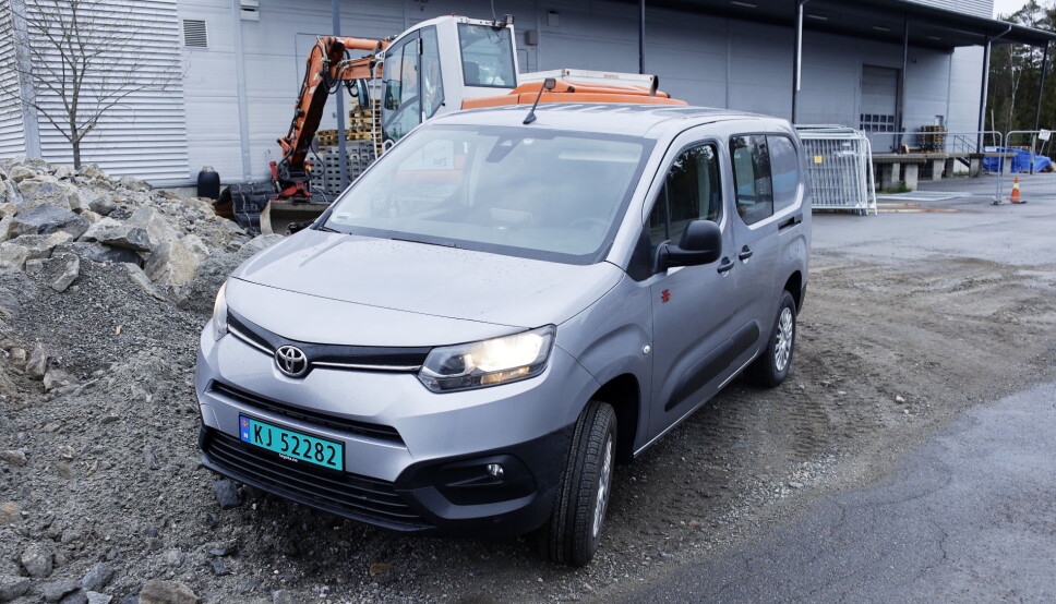 ENDELIG: Det har tatt tid, men nå er endelig også Toyota Proace City på plass med en 4x4-versjon i Norge.