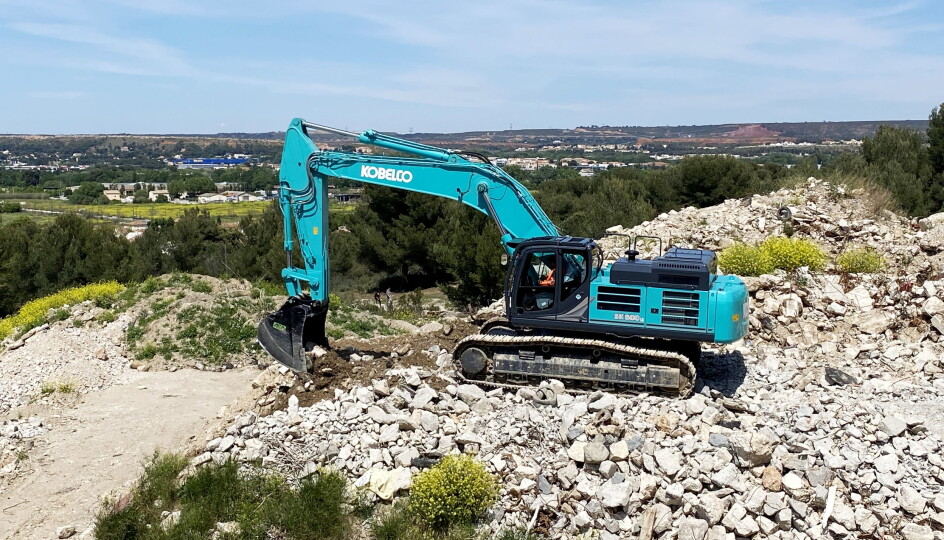 KLAR: Kobelco SK500LC-11 (50,4 tonn).