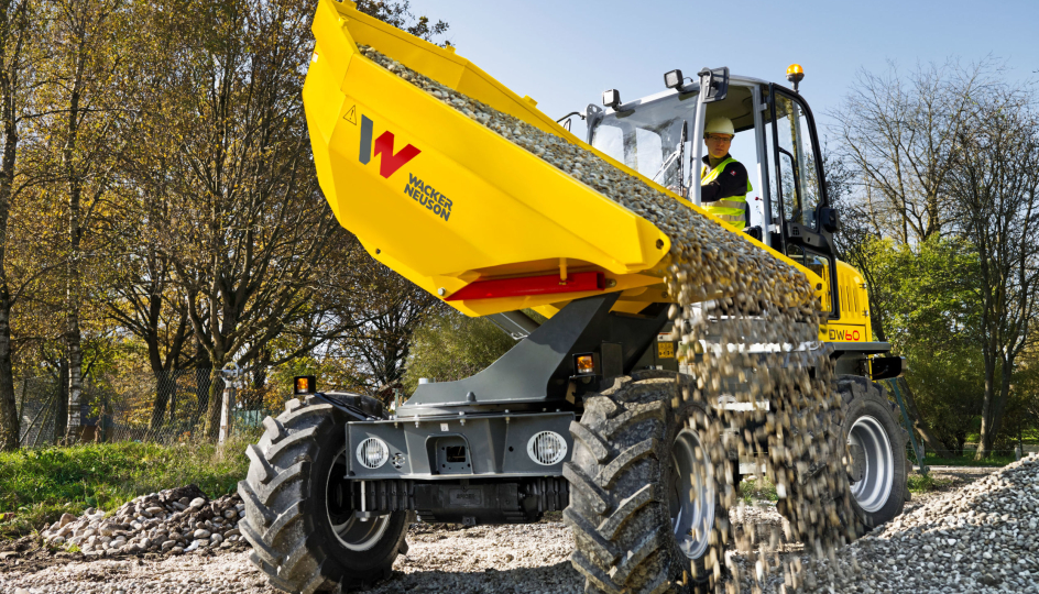 Wacker Neuson DW60 - med førerhus.