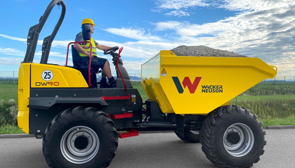Wacker Neuson DW90 - versjonen uten førerhus.