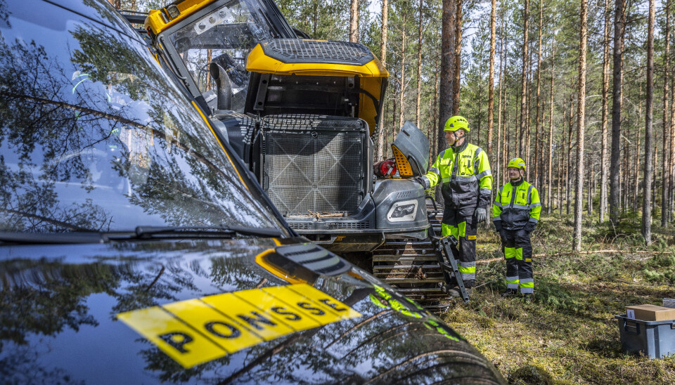 Forbedret garanti-tjeneste fra Ponsse