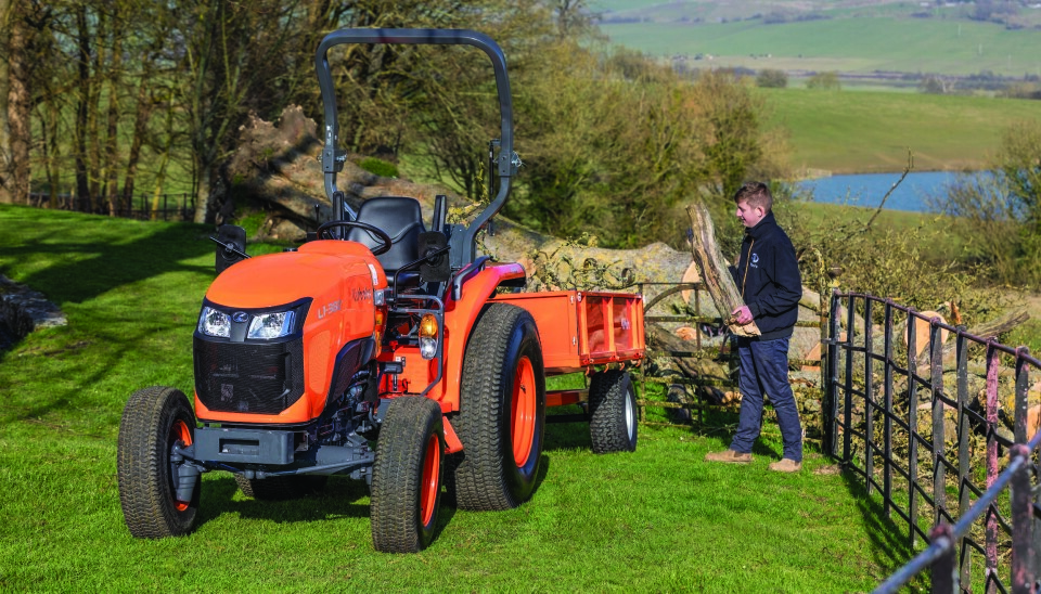 KUBOTA: Inovapro skal selge Kubota traktorer i Vestland og Rogaland. Importør er Nellemann Machinery. Foto: Kubota