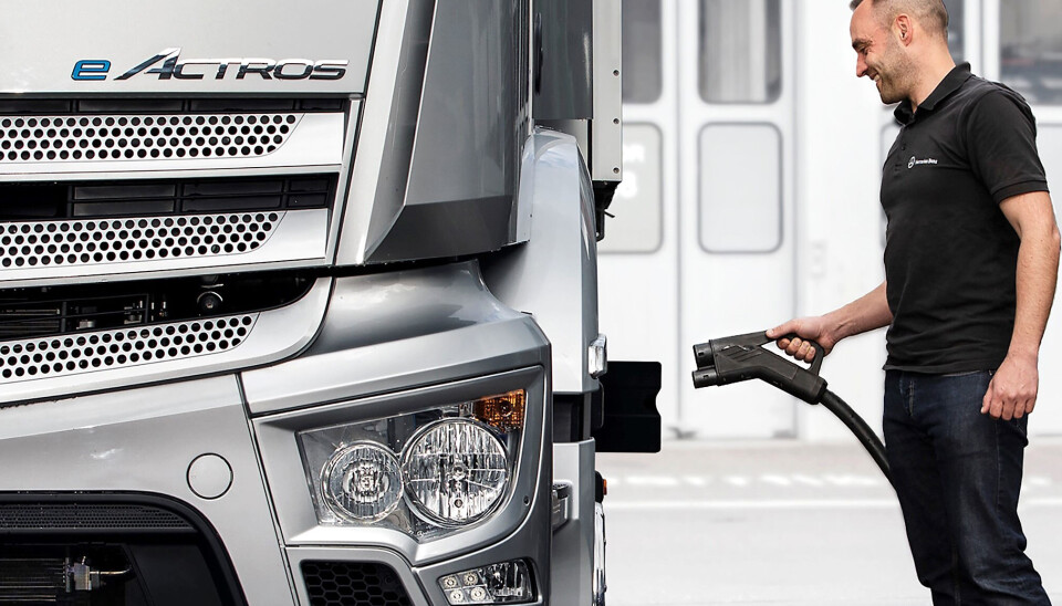 Mercedes-Benz Trucks inngår ladesamarbeid