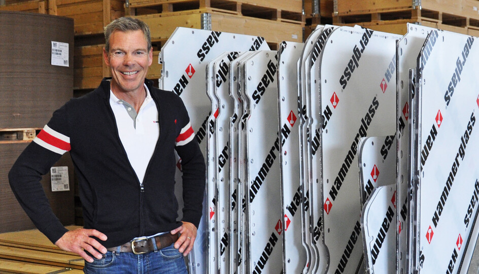Mats Ljunggren Løvkrona er ny salgsansvarlig for Hammerglass i Norge, Sverige og Danmark.