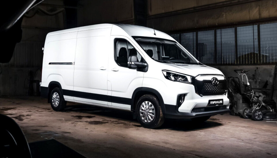 I Norge - Maxus e-Deliver 9.