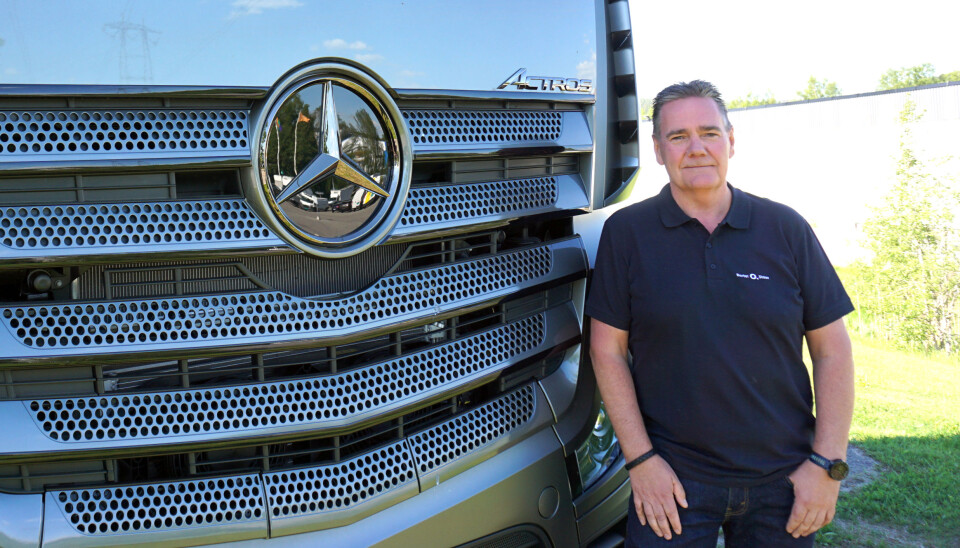 ANSVAR: Ole-Herman Løvstad er ansatt som regionsjef med ansvaret for lastebil- og bussverkstedene i Bertel O. Steens nye organisasjon.