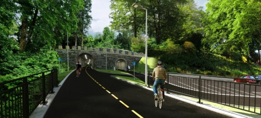 Veidekke skal bygge sykkelvei i tunnel
