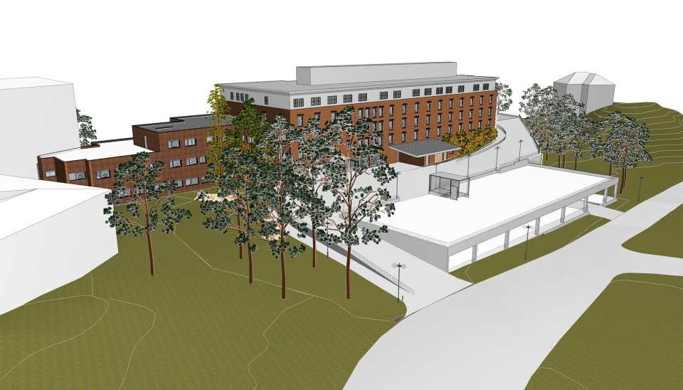 NCC rehabiliterer Halden Helsehus