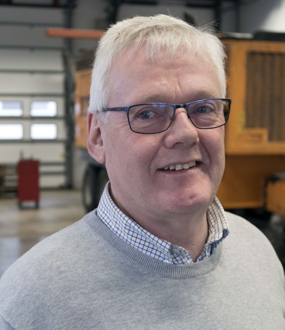 DAGLIG LEDER: Morten Hansen i OP System AS. Foto: Espen Braata