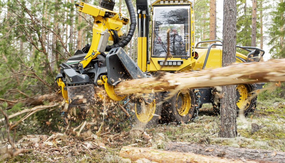 KVARTETT: De fire aggregatene er produsert for Eco Logs syv hogstmaskinmodeller.