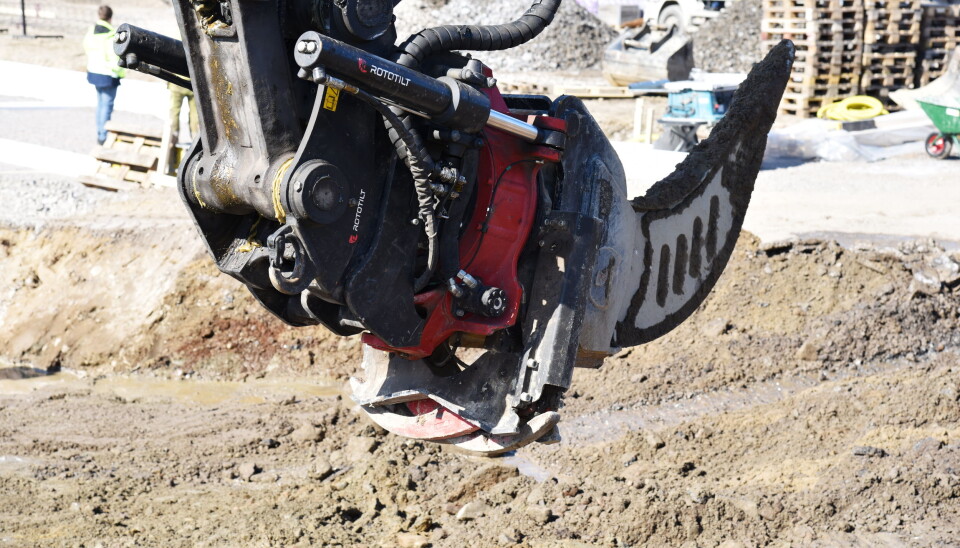 STERKERE: Ny rivetann presenteres av Rototilt for maskiner i 2-320 tonns størrelser. (Foto: Rototilt)