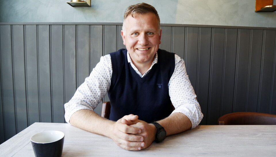 NYE MULIGHETER: Ragn-Sells direktør for nedstrøm og råvarer, Burkhard Rüther, ser etter flere måter å bruke avfallet på. Foto: Klaus Eriksen