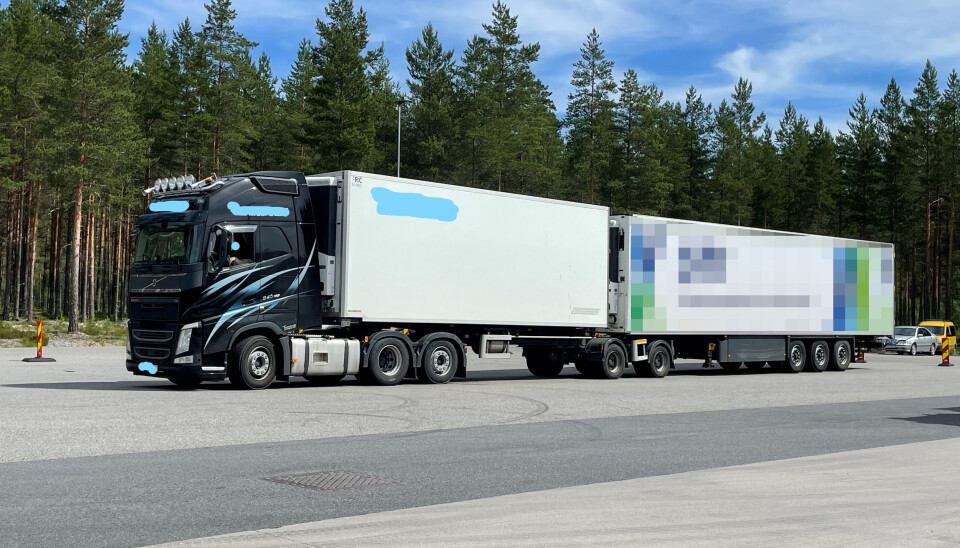 Dette modulvogntoget gjorde vendereis på grensen.