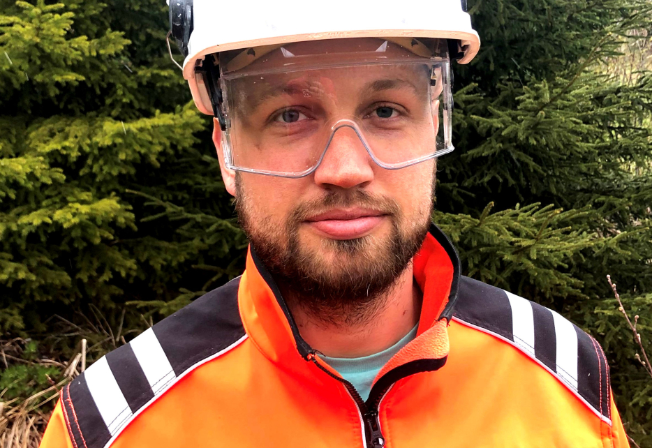 Direktør Kjell Otto Bragstad i Veidekke Infrastruktur er fornøyd med å ha skaffet seg flere nye kontrakter, med «en sunn økonomi».