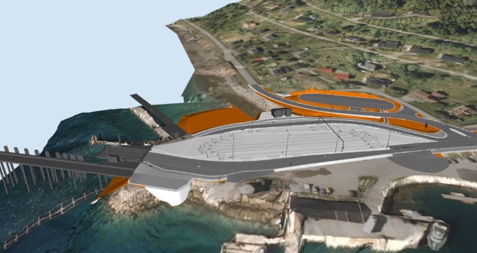 Etter ombyggingen får fergeleiet ved Kjøpsvik nesten doblet kapasiteten.