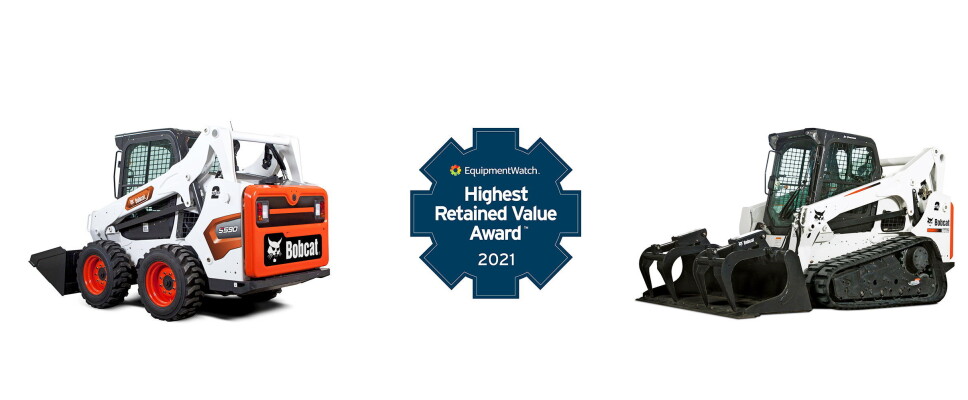 30 KATEGORIER: The EquipmentWatch HRV Awards deles ut i 30 kategorier. Bobcat stakk av med prisen i én av disse. Foto: Bobcat