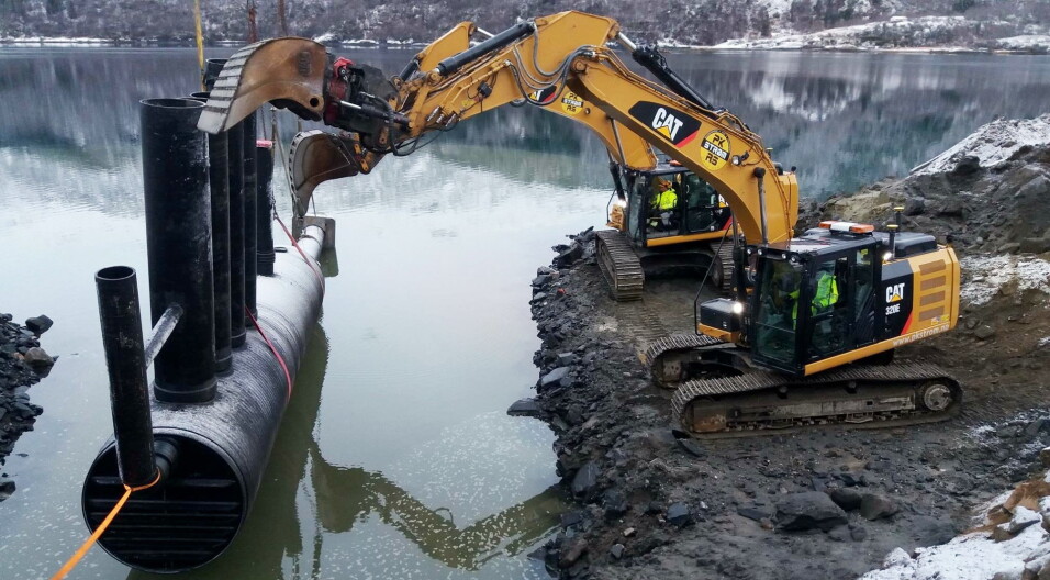 BONUS: Maskinentreprenøren PK Strøm AS fra Rognan i Saltdal kommune i Nordland, deler noe av overskuddet med de ansatte. Foto: PK Strøm