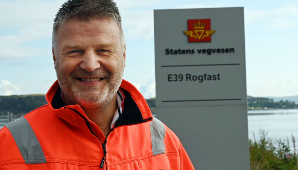 Prosjektleder Oddvar Kaarmo i Statens vegvesen er glad for å komme i gang med å bygge Rogfast.