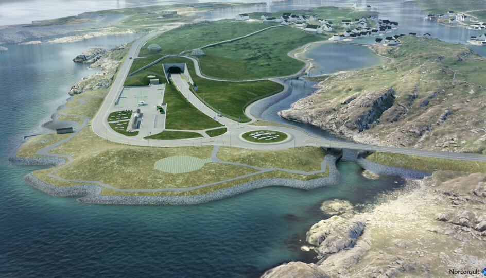 Hæhre/Risa skal bygge veiforbindelse fra Kvitsøy ned til den kommende hovedtunnelen på E39 Rogfast.