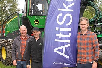 Storhandel: AltiSkog kjøper ti skogsmaskiner