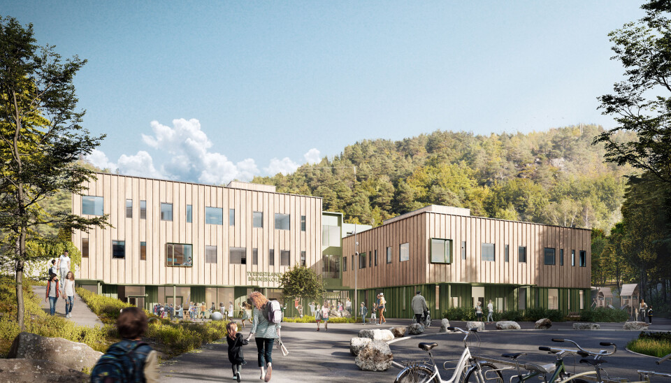 Den nye skolen skal stå ferdig til skolestart i 2023.