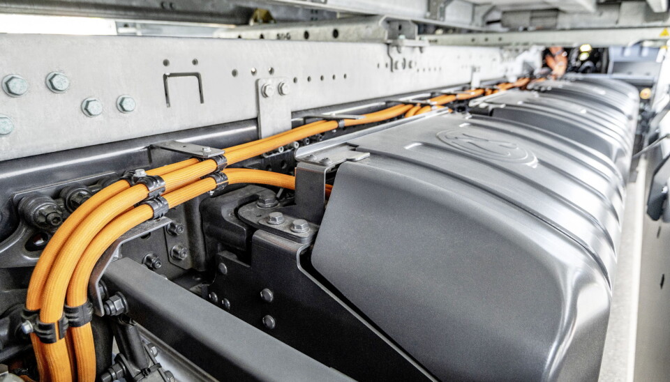 TRE ELLER FIRE: Det er mulig å spesifisere bilen med tre eller fire batteripakker, hver på 105 kWt.