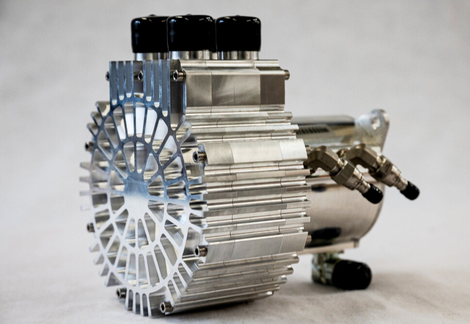 VAIREX: Lufttilførselkompressorer brukes i stasjonære så vel som mobile brenselceller. Foto: Eberspächer