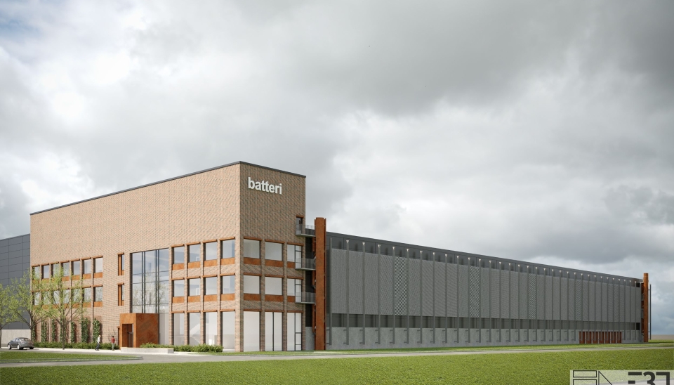 KLART i 2023: Scania bygger en 18.000 kvadratmeter stor fabrikk og lab for batteriproduksjon i Södertälje. Den koster en milliard kroner og skal stå ferdig i 2023.