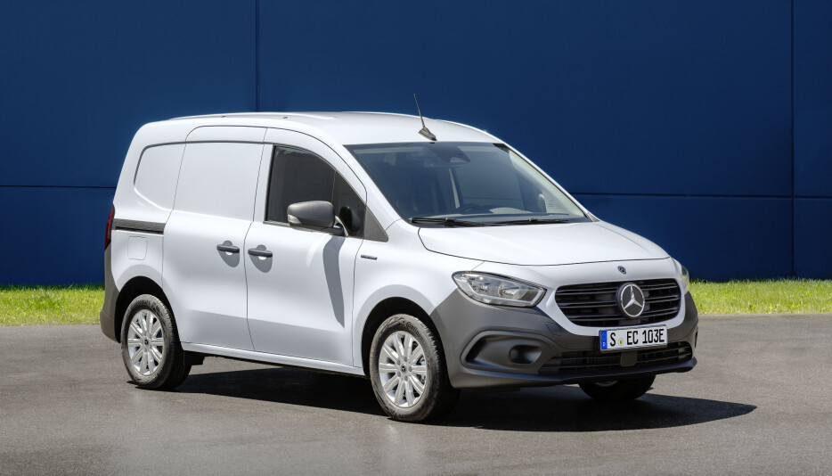 Mercedes-Benz eCitan kommer på markedet i 2022.