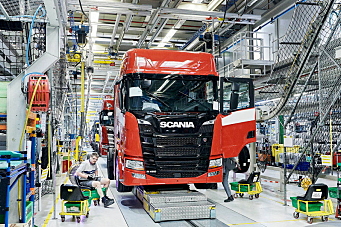 Scania stopper lastebil-produksjonen denne uken