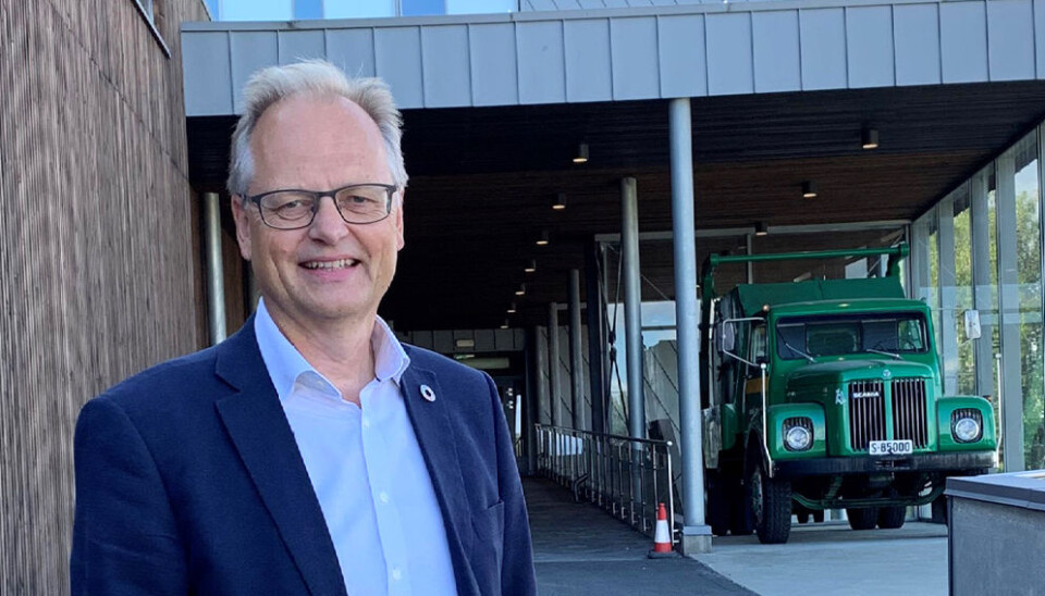 Styreleder i FSG, Odd Are Austrheim ser gode muligheter for videreutvikling av Vestnes Renovasjon.